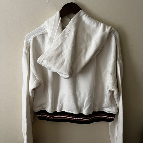 LPA Crop Hoodie in off white size M - Picture 2 of 6